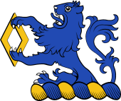 Family crest from Ireland for Mellor (1684)