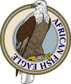Birds of Prey Clipart image: Fish Eagle (African)-M