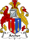 English Coat of Arms for Archer
