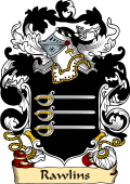 English or Welsh Family Coat of Arms (v.23) for Rawlins