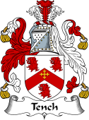 English Coat of Arms for the family Tench