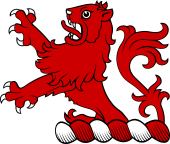 Family crest from Ireland for MacAwley OR Magawley