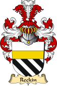 v.23 Coat of Family Arms from Germany for Reckin