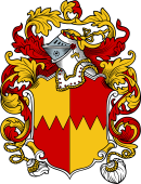 English or Welsh Coat of Arms for Leighton (Shropshire and Somersetshire)