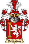 French Family Coat of Arms (v.23) for Thibaudeau