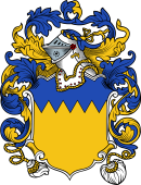 English or Welsh Coat of Arms for Glanville (or Glanvile)