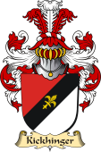 v.23 Coat of Family Arms from Germany for Kickhinger