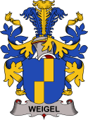 Swedish Coat of Arms for Weigel