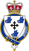 Families of Britain Coat of Arms Badge for: Hogue (Scotland)