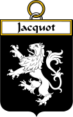French Coat of Arms Badge for Jacquot