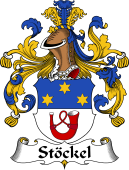 German Wappen Coat of Arms for Stöckel