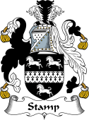 English Coat of Arms for Stamp