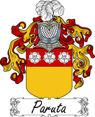 Araldica Italiana Coat of arms used by the Italian family Paruta