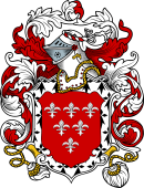 English or Welsh Coat of Arms for Darley (Buttercham, Yorkshire)