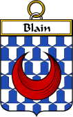 French Coat of Arms Badge for Blain