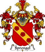 German Wappen Coat of Arms (v.25) Sprengel