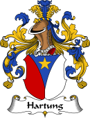 German Wappen Coat of Arms for Hartung