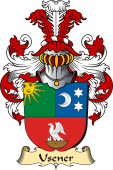 v.23 Coat of Family Arms from Germany for Usener