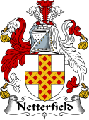 Irish Coat of Arms for Netterville or Netterfield