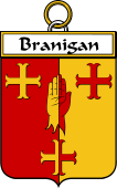Irish Badge for Branigan or O'Branagan