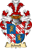 v.23 Coat of Family Arms from Germany for Schnell