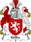 English Coat of Arms for the family Kiffin