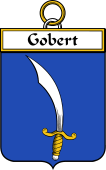 French Coat of Arms Badge for Gobert