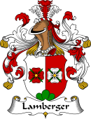 German Wappen Coat of Arms for Lamberger