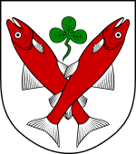 Dutch Family Shield for Salm (Van der) or Zalm