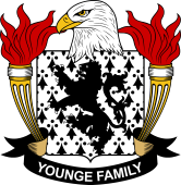 Coat of arms used by the Younge family in the United States of America