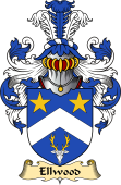 English Coat of Arms (v.23) for the family Ellwood