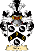English Coat of Arms (v.23) for the family Baber