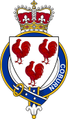 Families of Britain Coat of Arms Badge for: Coburn or Cockburn (Scotland)