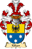 v.23 Coat of Family Arms from Germany for Kilian