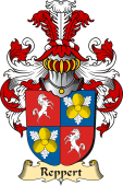 v.23 Coat of Family Arms from Germany for Reppert