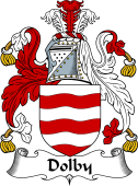 English Coat of Arms for the family Dolby