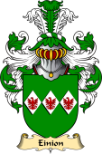 Welsh Family Coat of Arms (v.23) for Einion (AP CARADOG)