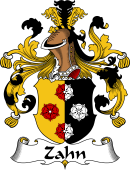German Wappen Coat of Arms for Zahn