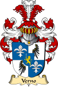 v.23 Coat of Family Arms from Germany for Verno