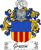 Araldica Italiana Coat of arms used by the Italian family Grazzini