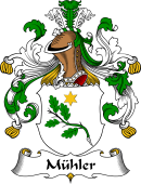 German Wappen Coat of Arms for Mühler