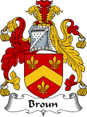 Scottish Coat of Arms for Broun