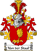 Dutch Coat of Arms for Van der Staal