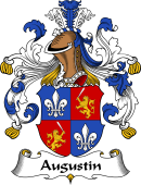 German Wappen Coat of Arms for Augustin
