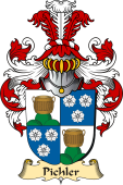 v.23 Coat of Family Arms from Germany for Pichler