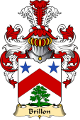 French Family Coat of Arms (v.23) for Brillon