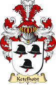 v.23 Coat of Family Arms from Germany for Ketelhodt