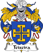 Portuguese Coat of Arms for Teixeira