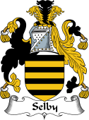 English Coat of Arms for the family Selby
