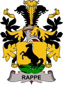 Swedish Coat of Arms for Rappe